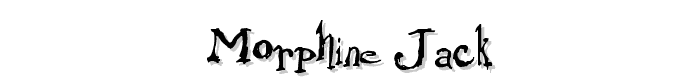 Morphine Jack font